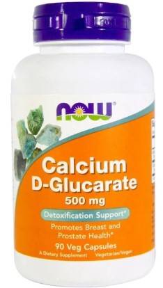 Now Calcium D Glucarate 1 Tablets 0